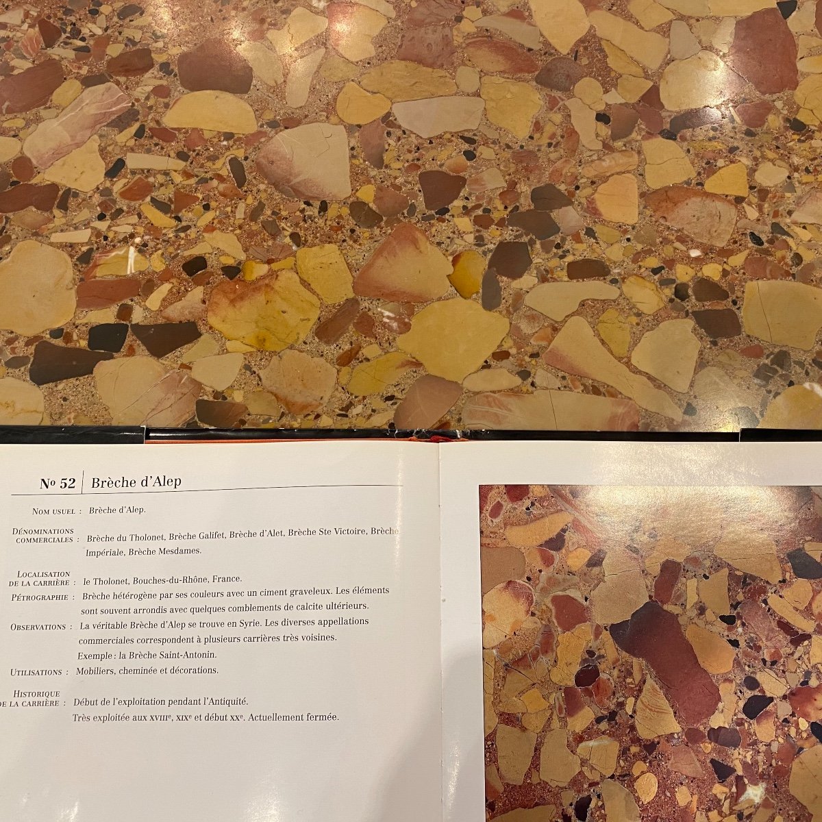 Oval Living Room Table Transition Style Marble Top End XIX Ieme-photo-6