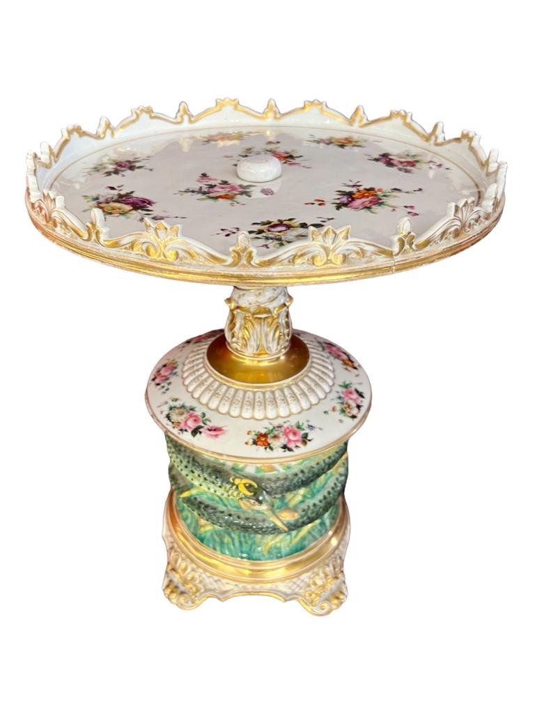 Paire De Coupes En Porcelaine De Paris Fin XIX Ieme -photo-6