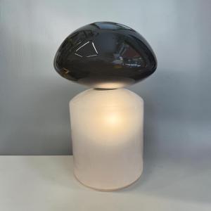 Lampe en verre « Hiroshima » — Italie, vintage années 1970 Space âge