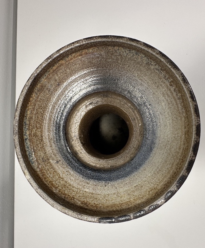 Vase en grès signée Jean-Claude Courjault- faïencerie KERALUC QUIMPER-photo-4
