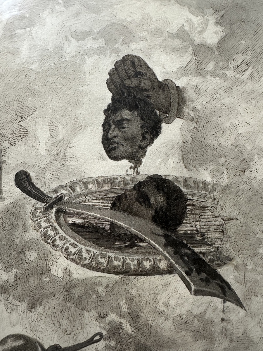 Célestin Allard-cambray (19th C.) - Original Drawing For Daudet's "jack"-photo-2