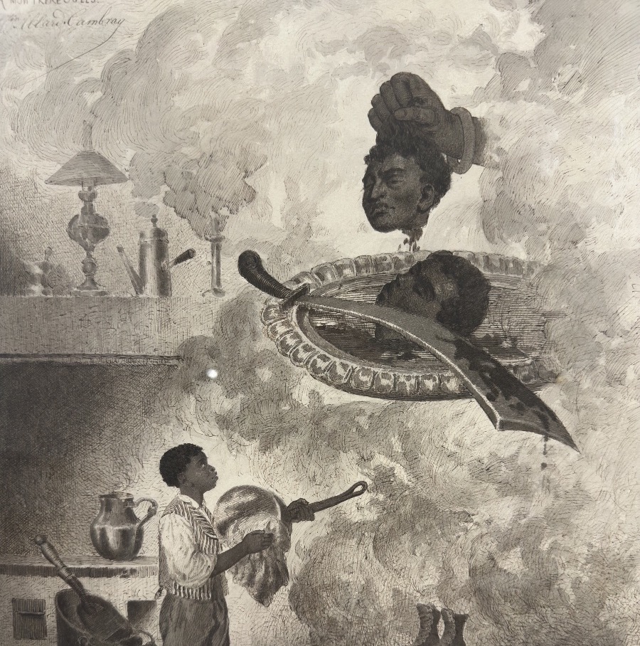 Célestin Allard-cambray (19th C.) - Original Drawing For Daudet's "jack"