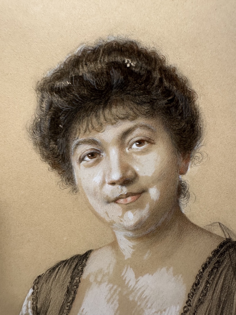 Célestine Moutet-cholé (1843-1930) - Portrait  1917-photo-4