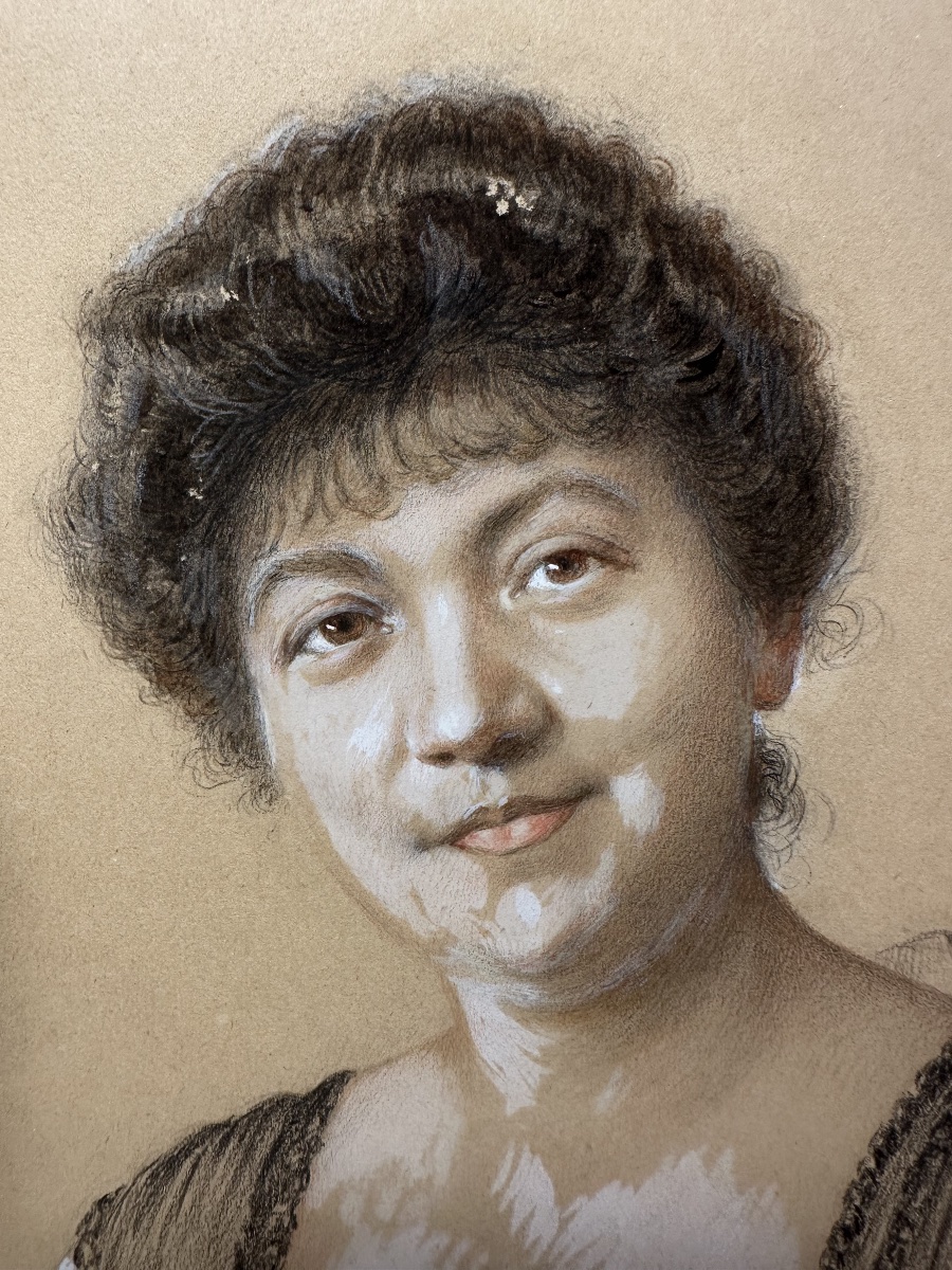 Célestine Moutet-cholé (1843-1930) - Portrait  1917-photo-4