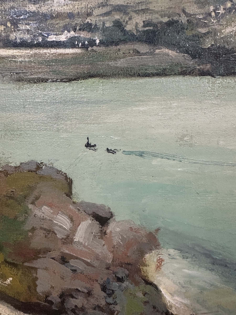 Arsène-marie Le Feuvre (sillé-le-guillaume, 1863 – Le Mans, 1936) Coastal View, Cliff Path -photo-1