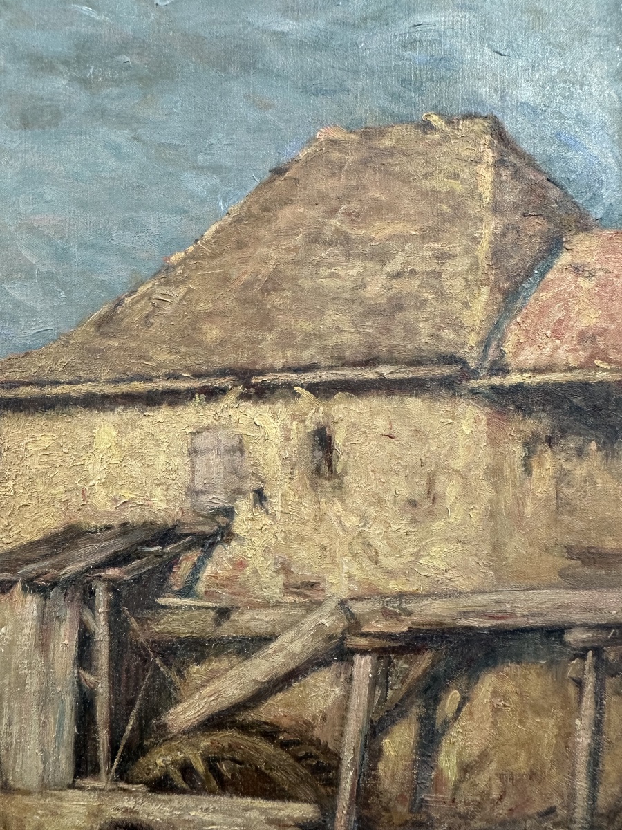  LOUIS RHEINER (Genève 1863–1924 Cannes) Paysage Impressionniste Musées Genève , Lausanne-photo-4