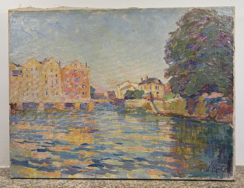 Le Quai Des Tanneries à Crécy-en-brie (seine-et-marne)