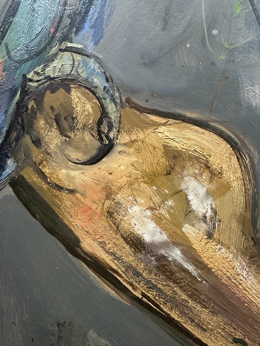 Jacques Birr (1920-2012) - The Great Macaw - Oil On Panel, 1984 Perroquet-photo-4