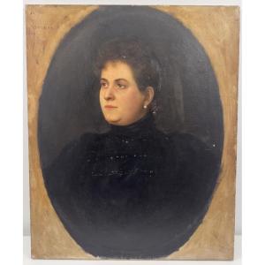 ÉCOLE FRANÇAISE circa 1885-1895 dans le goût de Carolus-Duran et de son entourage