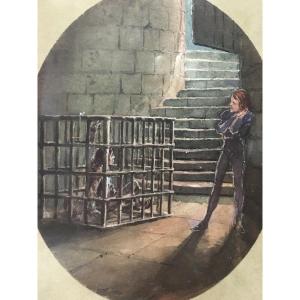 Georges Cain (1856–1919) Prisonnier En Cage