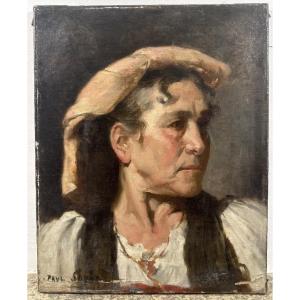 Paul Constant Soyer (1823-1903) - Study Of A Woman, école d'écouen British Museum...