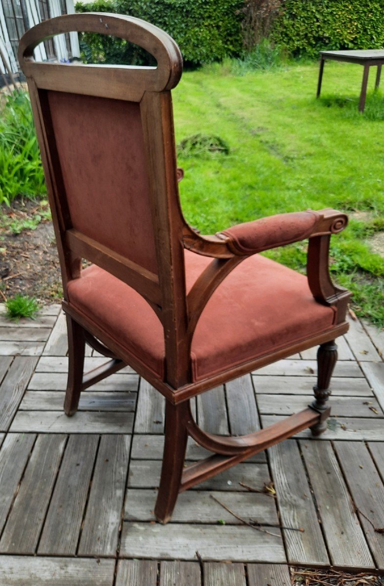 Fauteuil Art Nouveau-photo-4