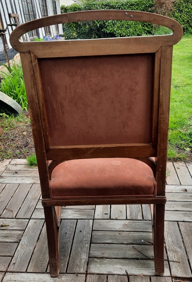 Fauteuil Art Nouveau-photo-5