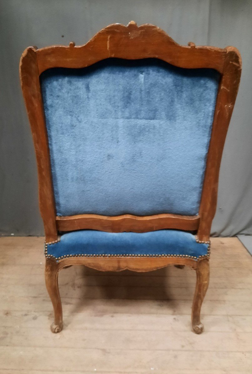 Louis XV Carved Armchair -photo-4