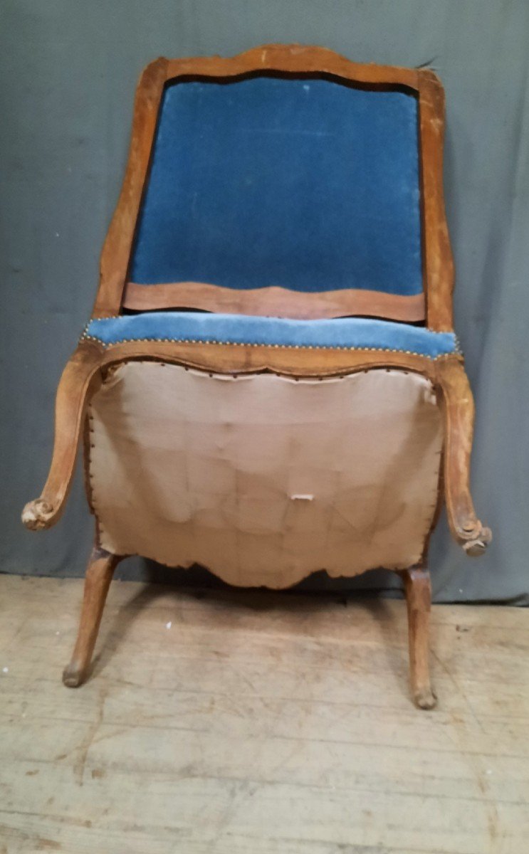 Louis XV Carved Armchair -photo-5