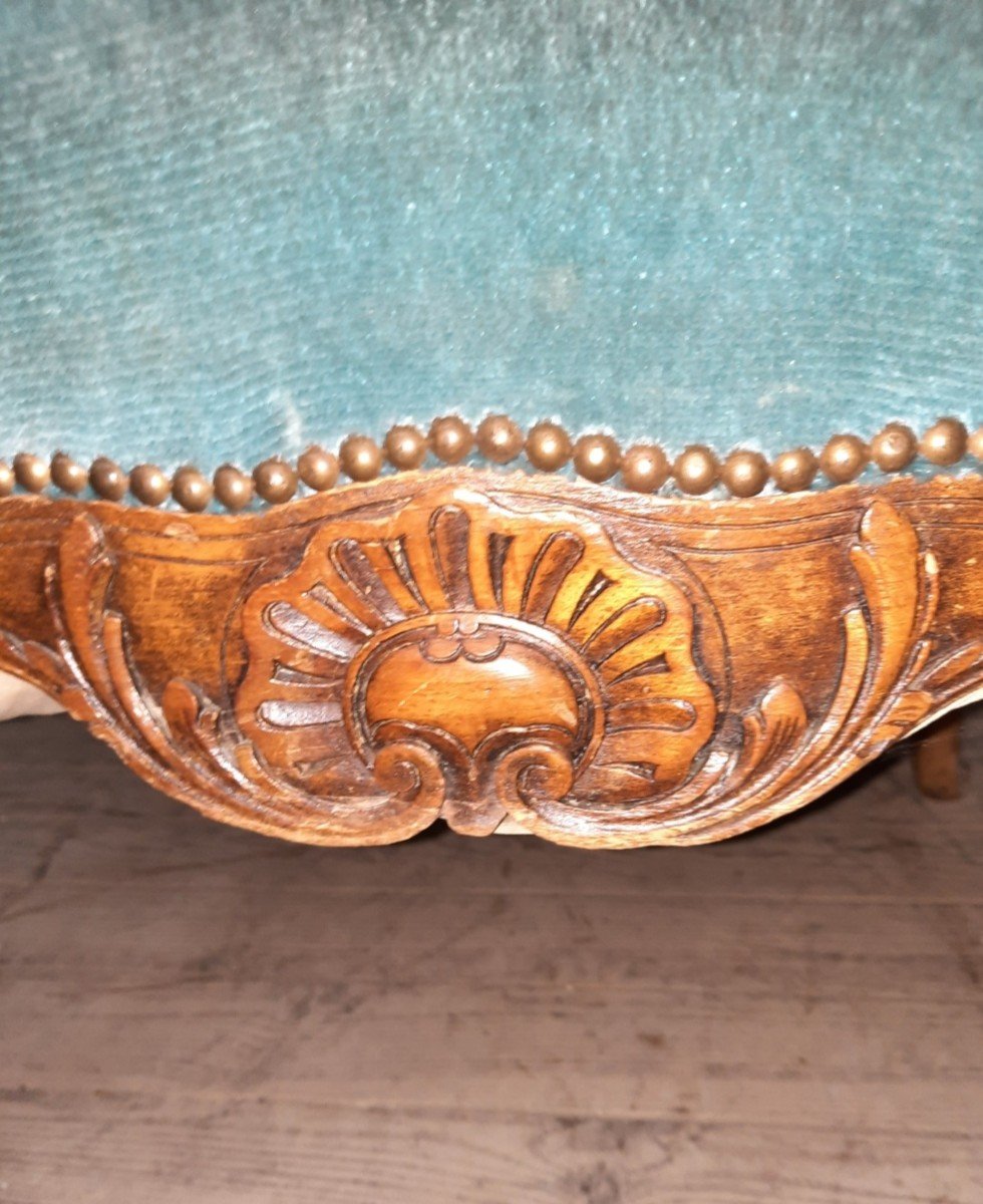 Louis XV Carved Armchair -photo-6
