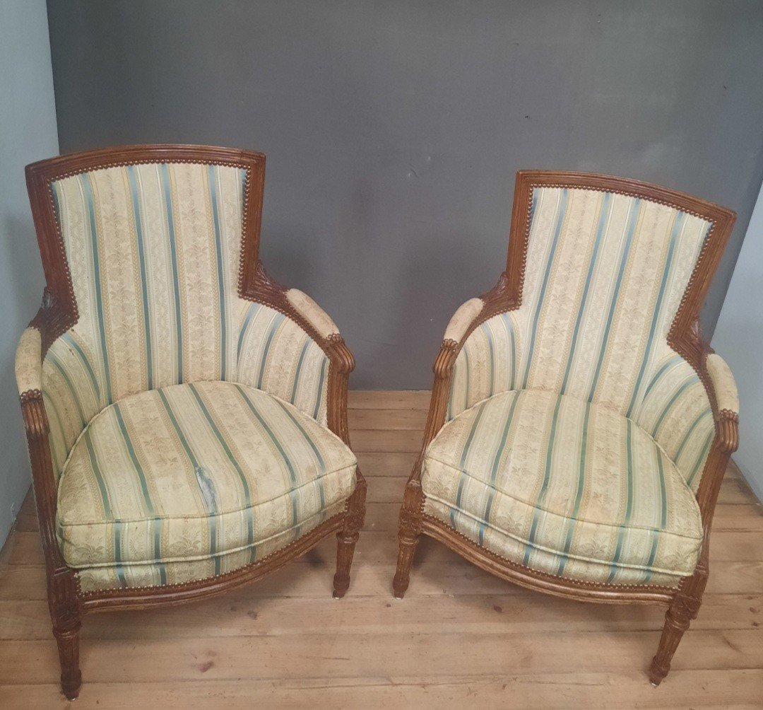 Pair Of Louis XV I Shepherdess-photo-1