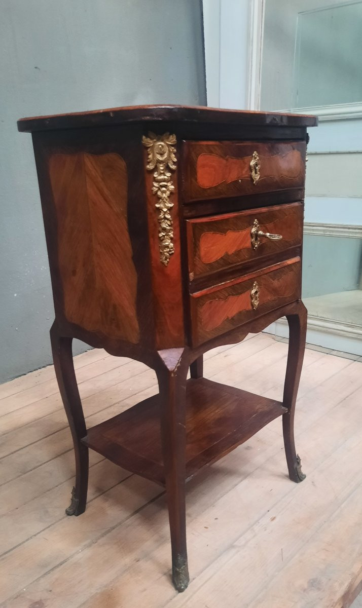 Chevet De Style Louis XV Du Dix-neuvieme Sciecle -photo-4