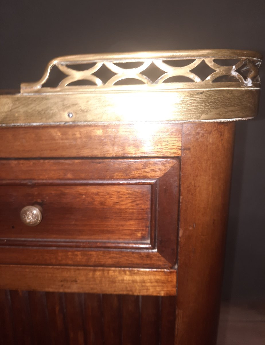 Transitional Style Curtain Chest Of Drawers -photo-8