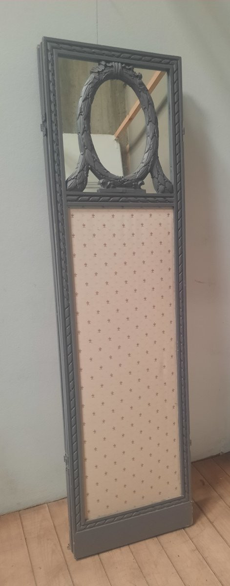 Louis XVI Style Three-leaf Screen -photo-7