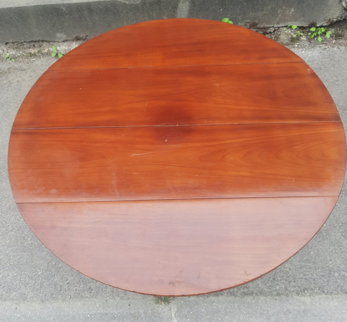 Table ronde extensible 6 pieds-photo-4