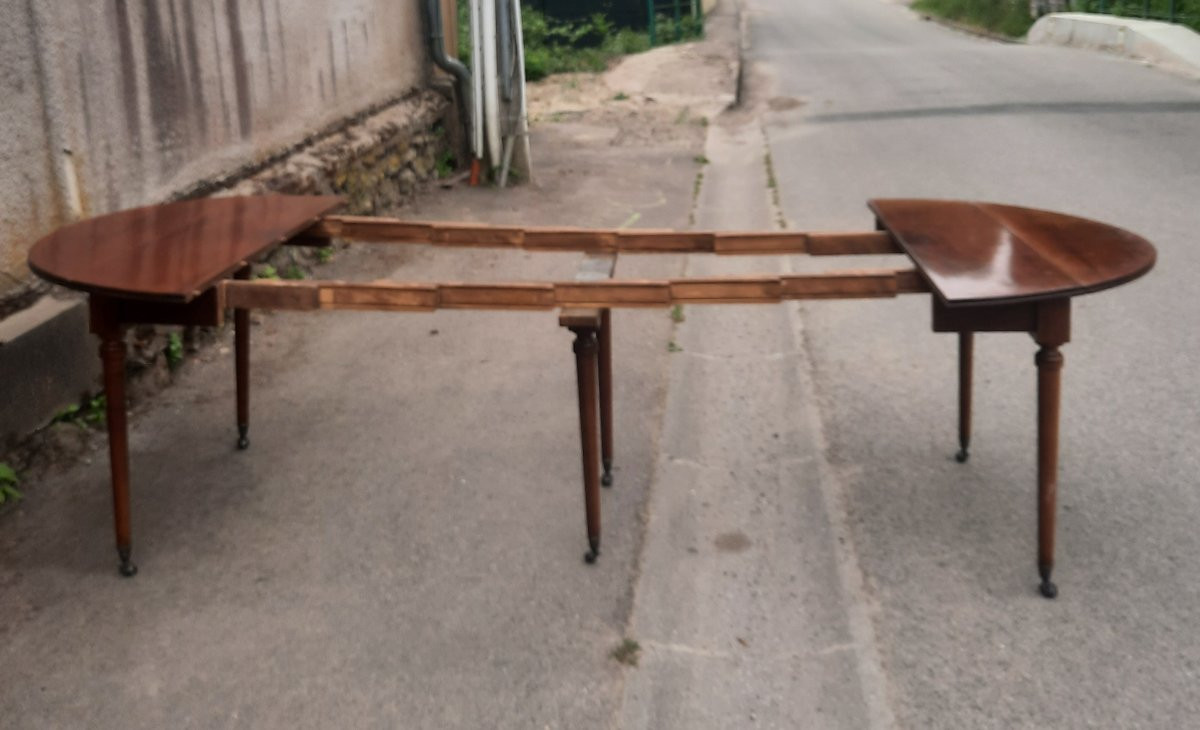 Table ronde extensible 6 pieds-photo-8