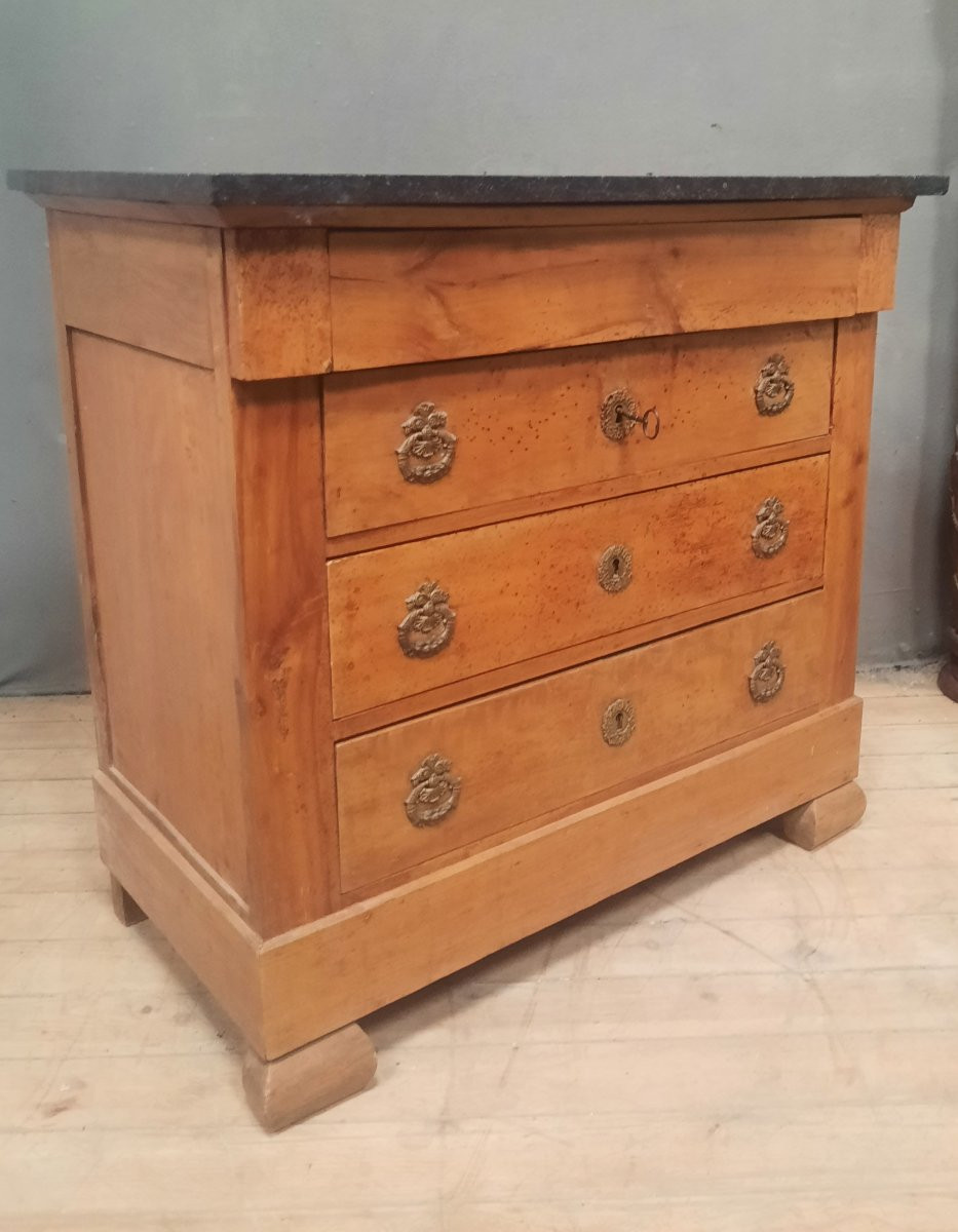Commode du dix neuvième sciecle dessu marbre-photo-1