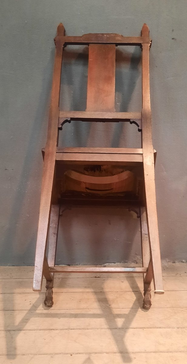 Chaise de style médiéval -photo-4