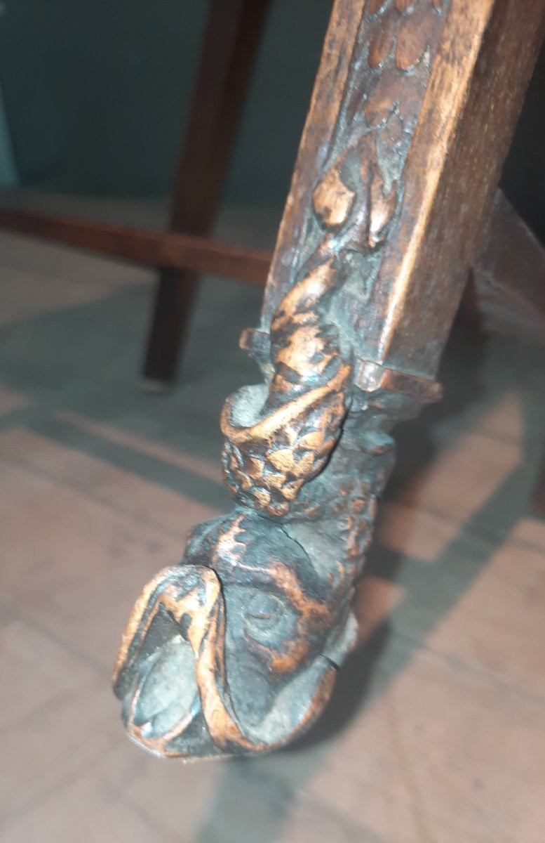 Chaise de style médiéval -photo-6