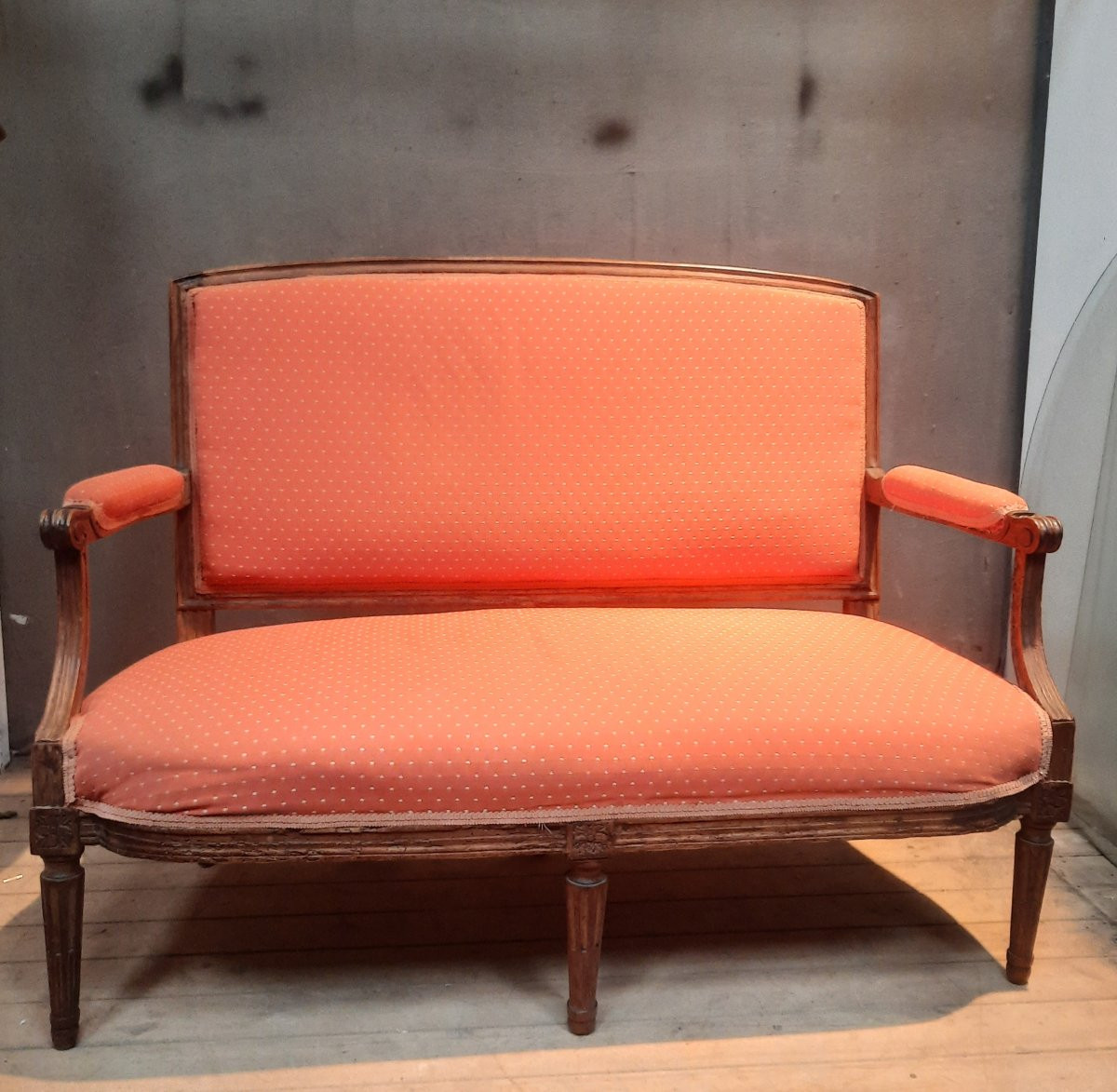Deep Louis XVI Period Sofa -photo-2