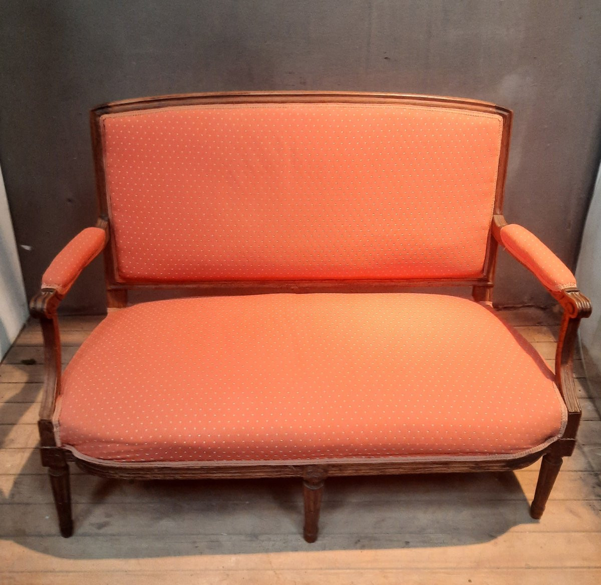 Deep Louis XVI Period Sofa -photo-3