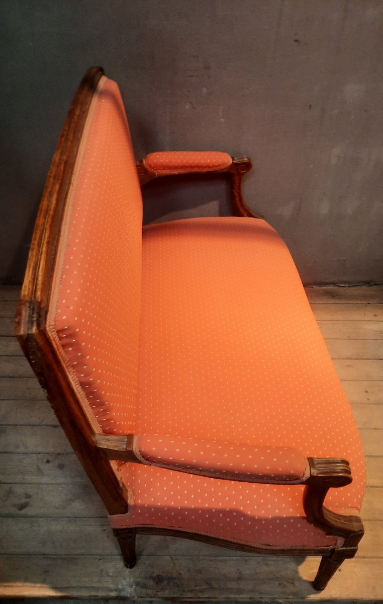 Deep Louis XVI Period Sofa -photo-6