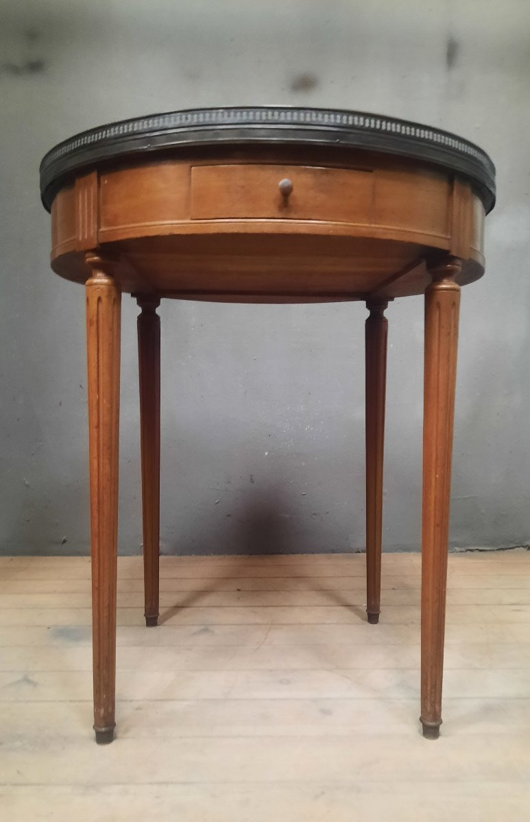 Large table de bouillotte de style Louis XVI -photo-2