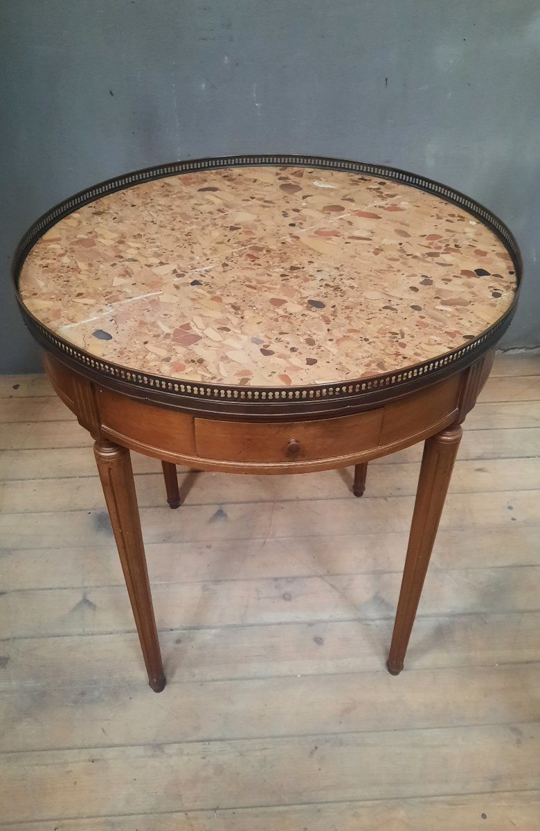 Large table de bouillotte de style Louis XVI -photo-4