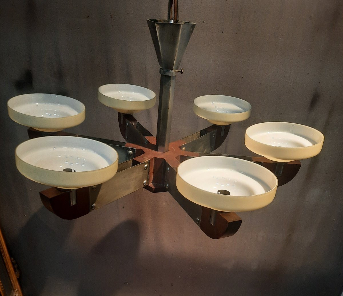 Lustre moderniste du milieu du vingtième sciecle -photo-4