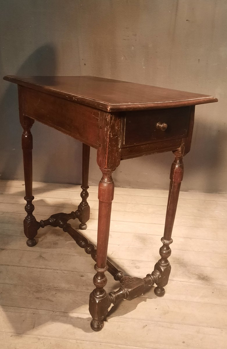 Table d appoint rectangulaire du dix-huitième siècle -photo-4