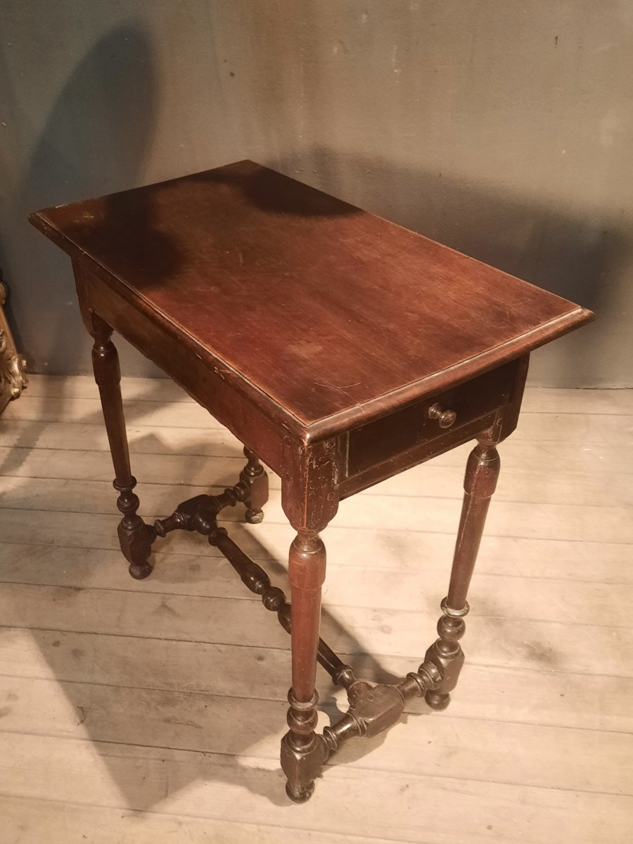 Table d appoint rectangulaire du dix-huitième siècle -photo-2