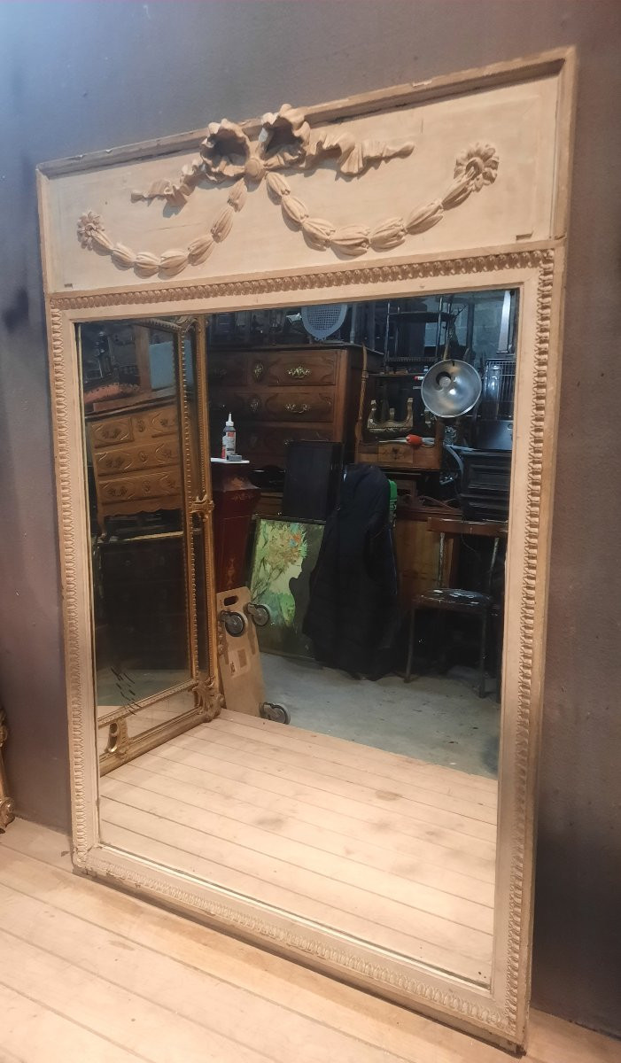 Trumeau de boiserie de style Louis XVI -photo-4