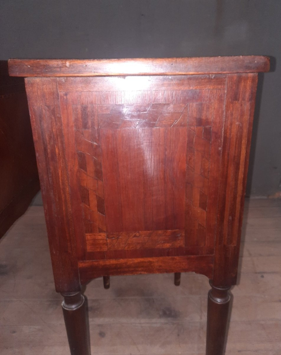 Paire de chevet style Louis XV I  d époque dix neuvième -photo-7