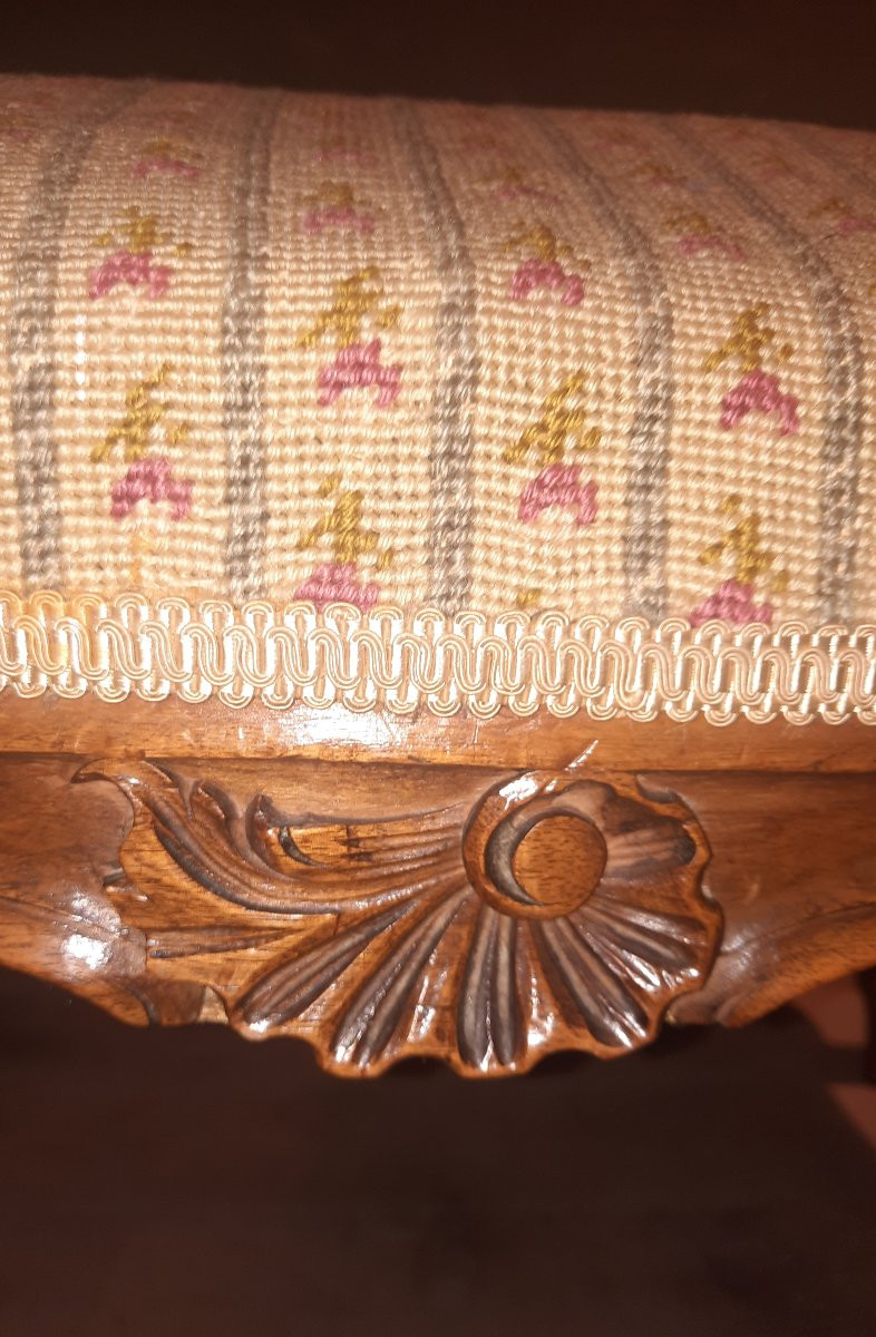 Small Louis XV Style Bench -photo-4