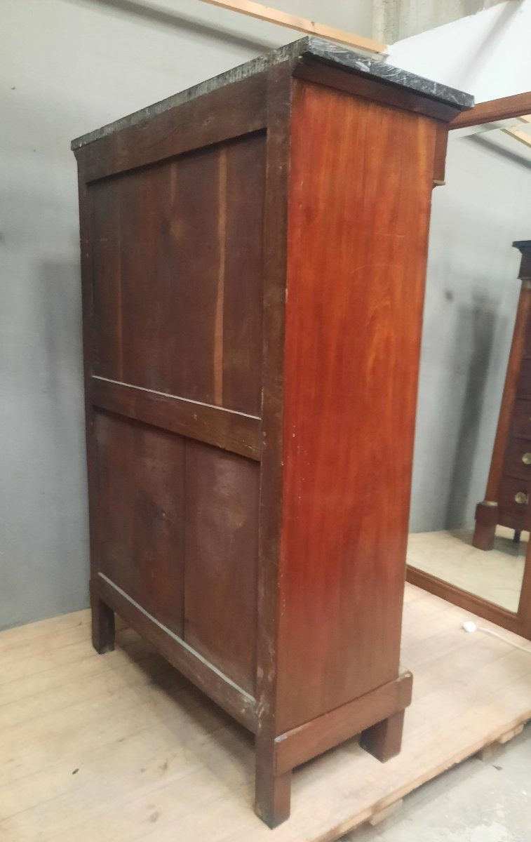 Empire Period Mahogany Chest Of Drawers -photo-4