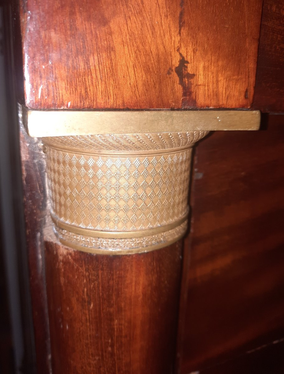 Empire Period Mahogany Chest Of Drawers -photo-5