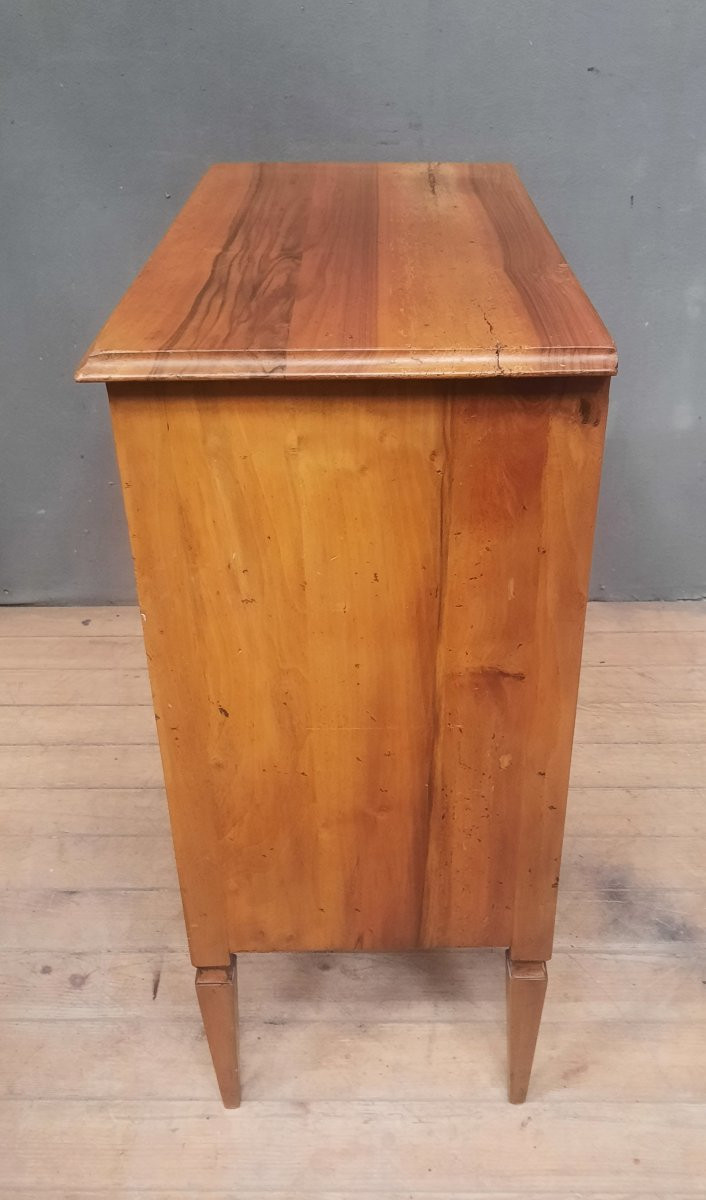 Commode scribane  italienne  en bois massif-photo-4