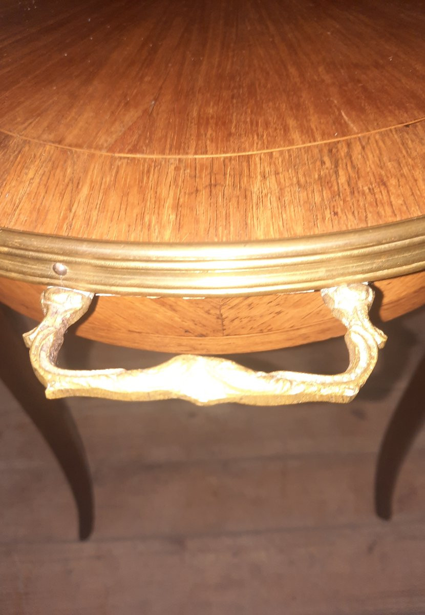 2-shelf Sideboard 1900 Louis XV Style-photo-5