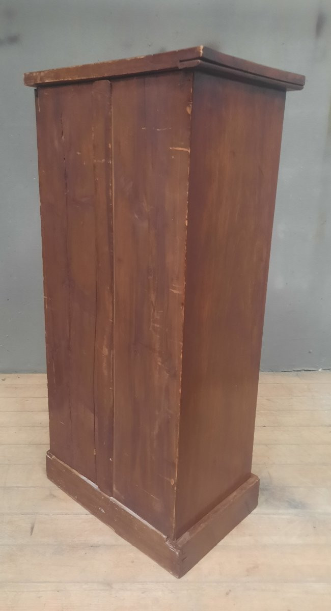 Semainier In Mahogany Veneer-photo-6