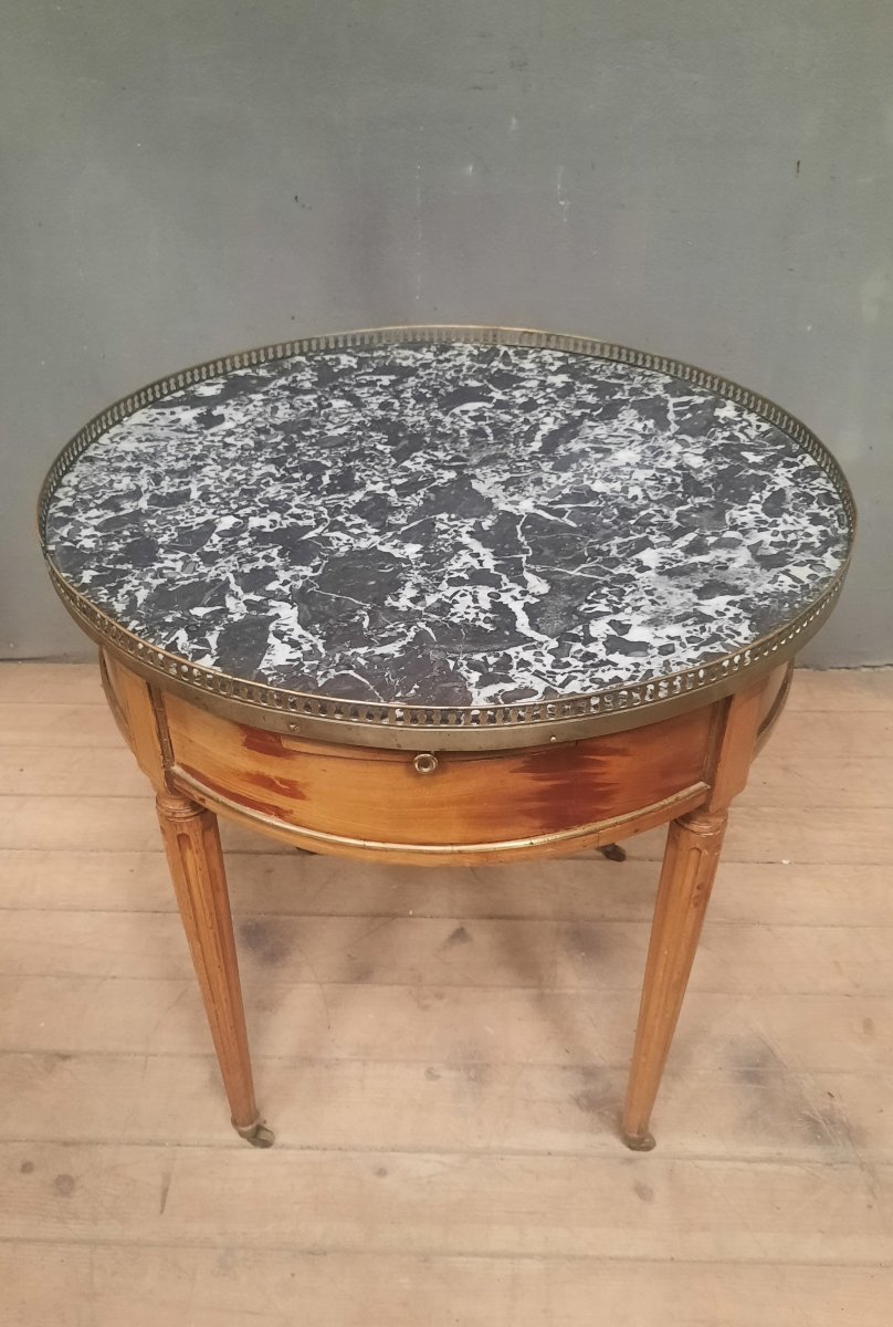 Table bouillotte de style Louis XVI -photo-3