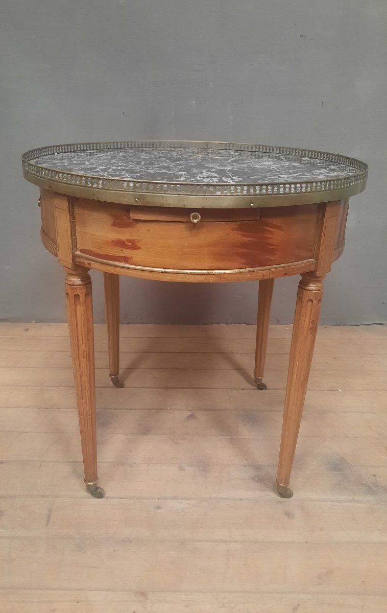 Table bouillotte de style Louis XVI -photo-4