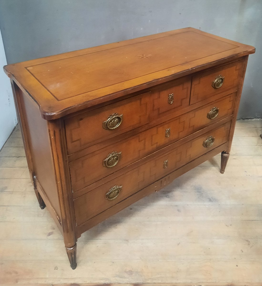 8louis XVI-style Chest Of Drawers -photo-2