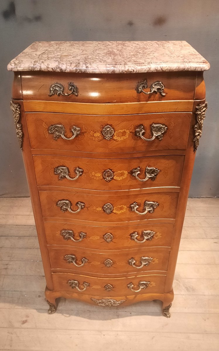 Louis XV-style Marquetry Weekly Planner -photo-3