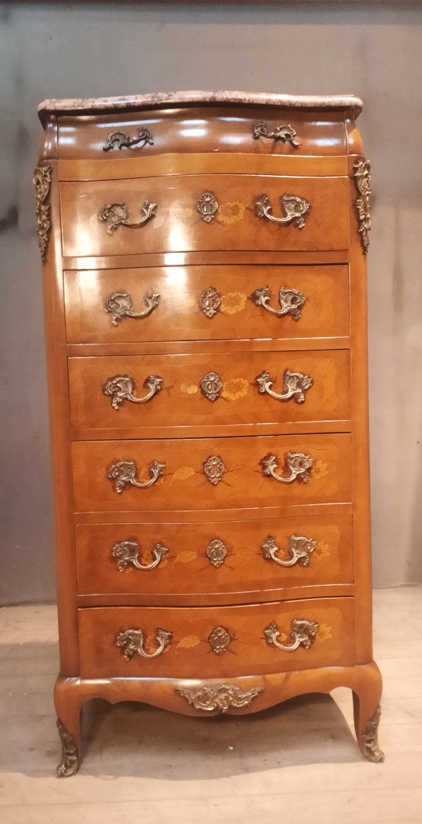 Louis XV-style Marquetry Weekly Planner -photo-4